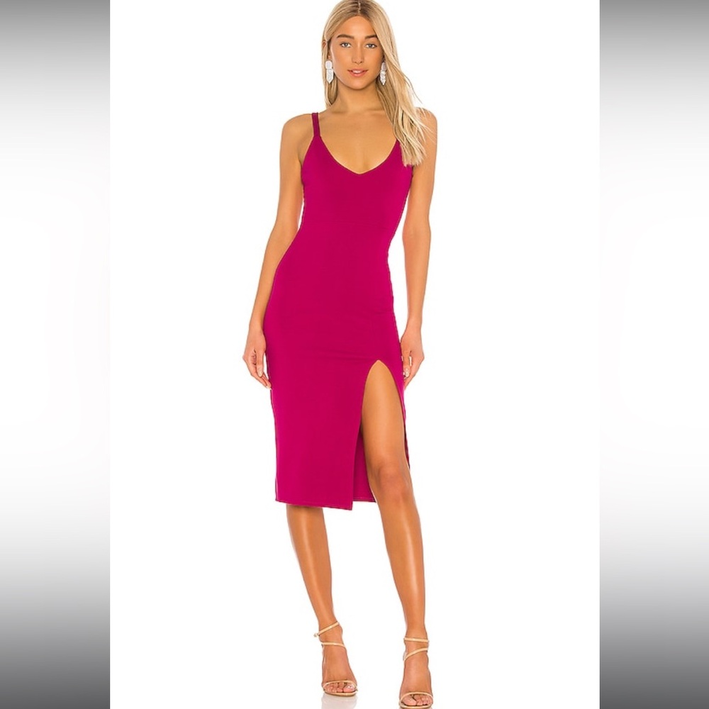 Lucie Midi Dress in Fuchsia
Lovers and Friends